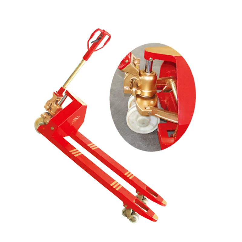 2022 New Design Popular High Quality WEDO Tools Corrosion Resistant Non Sparking Hydraulic Pallet Truck