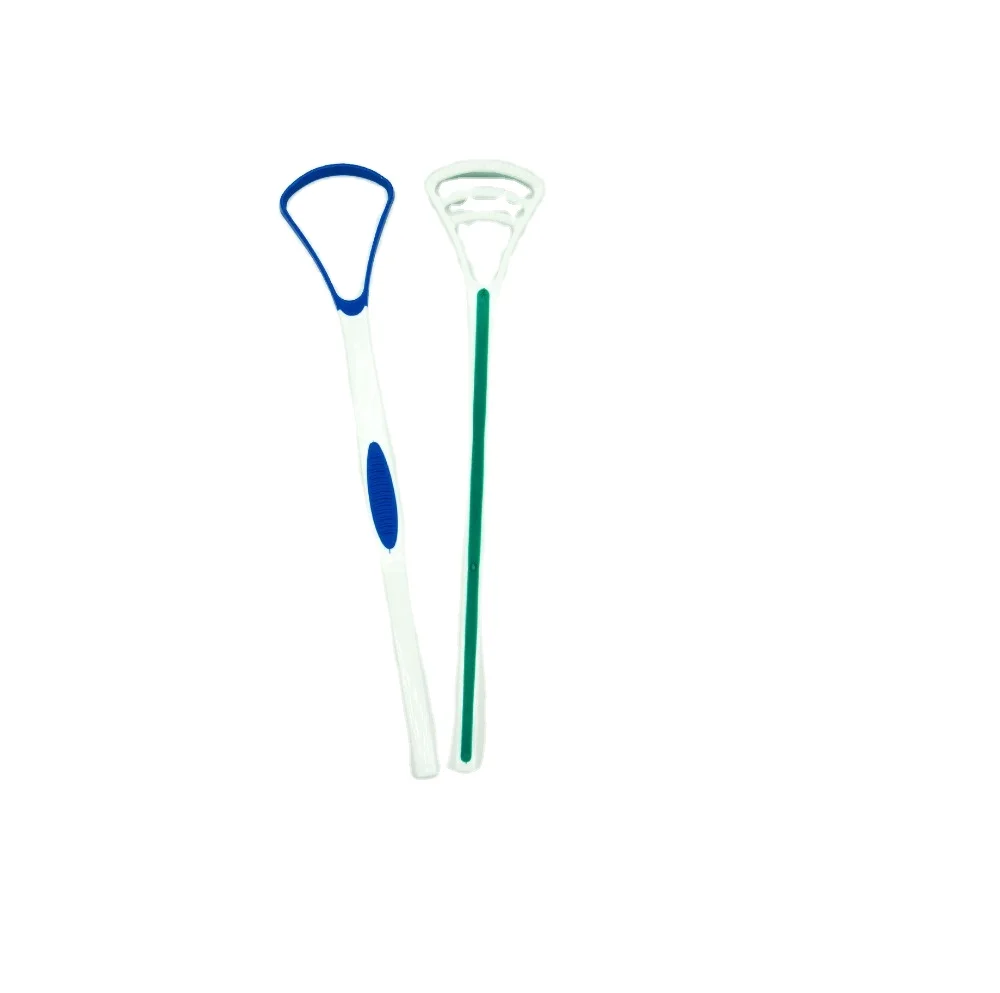 oral care long handle tongue scraper tongue depressor