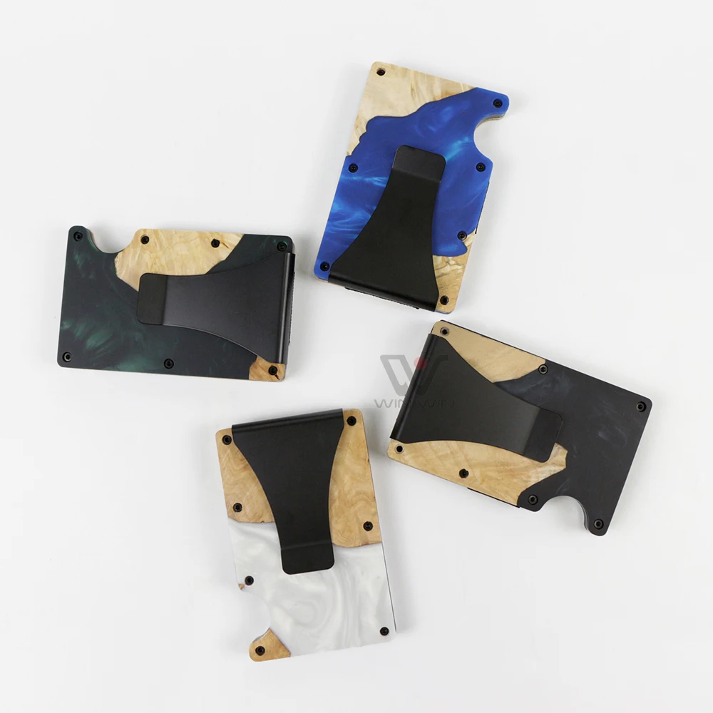 Creative Resin Soccer Figure Trophies and Awards Credit Card Holder Folk Western OEM Customized Man Wallets Bag