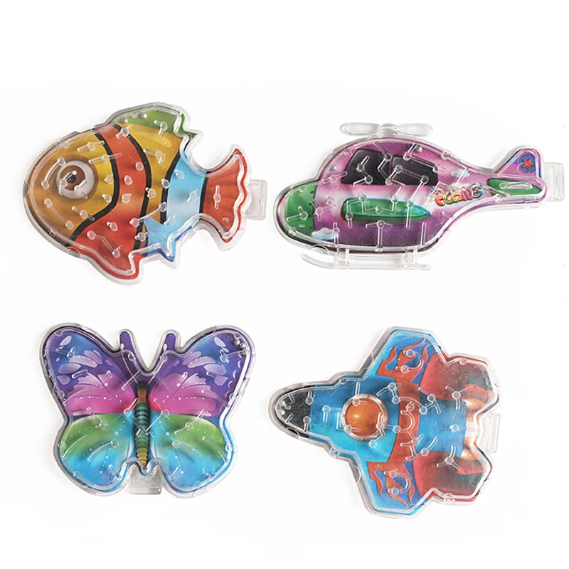 New Product China Food Promotional Gift Plastic Maze Game Small Toys Mini Plastic Kids From Direct Toy Suppliers