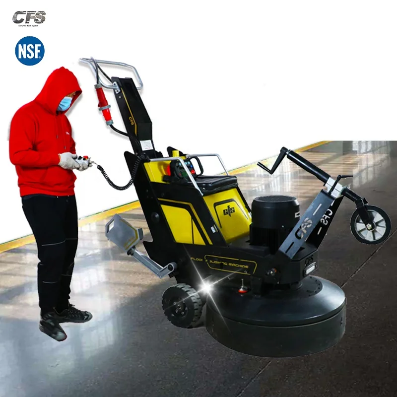 Remote control car mounted ride on concrete grinder machine  planetary  disk   920mm Floor Polishing Concrete Grinder for sale
