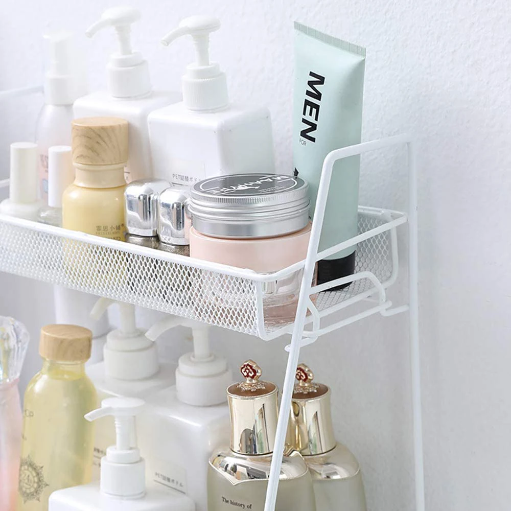 LINDON Cosmetic Spice Storage Rack Organizer Kitchen Bathroom Desk Organizer