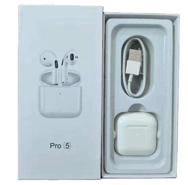 
Super Mini BT 5.0 TWS Air Pro 5 Pro5 TWS Wireless Earphone Rename Earbuds Hearing Aids 