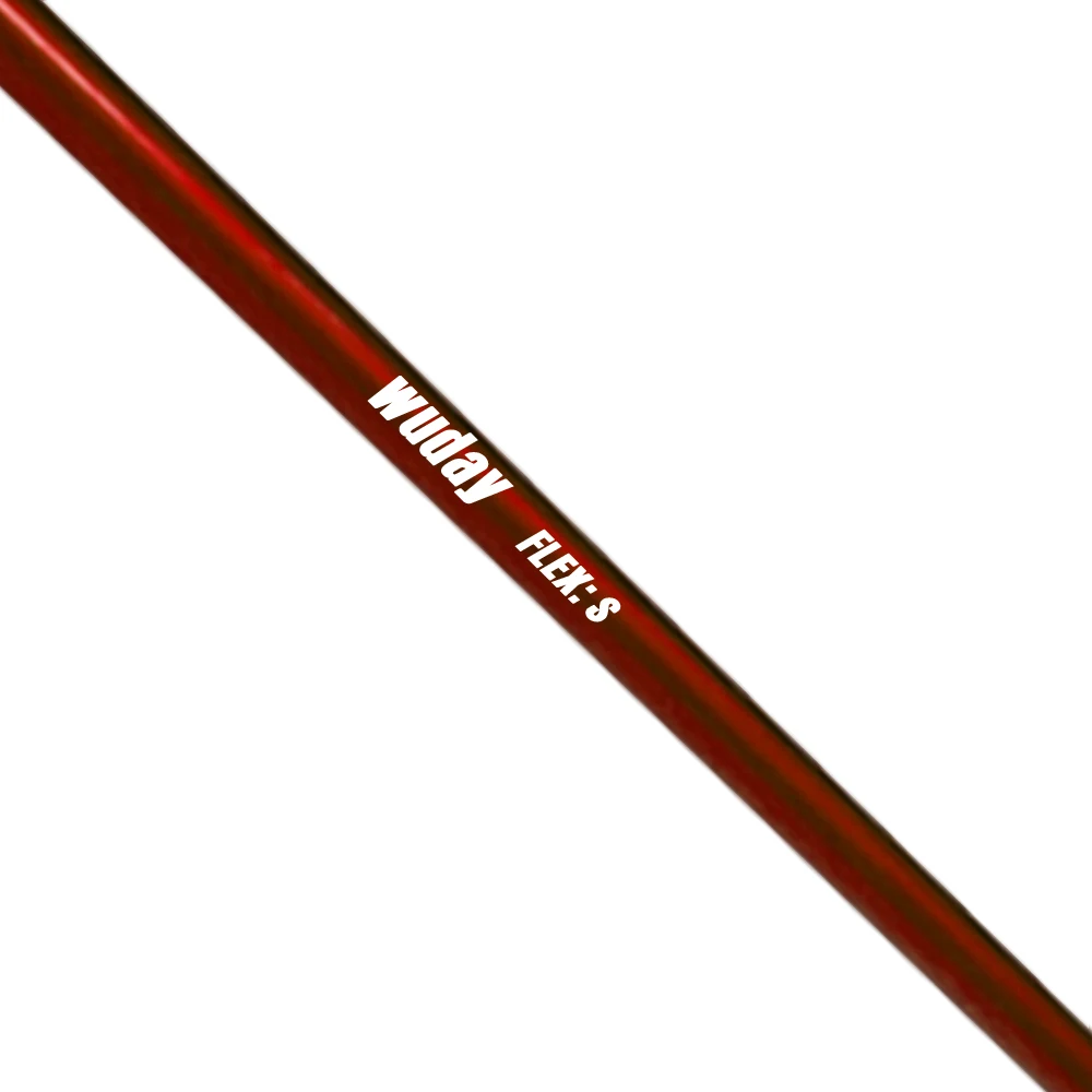 Red Golf Graphite Shafts Carbon Fiber Shaft Flex L A R S XS Custom Light Weight Golf Club Shaft for Driver Wood Hybrid 50-120g