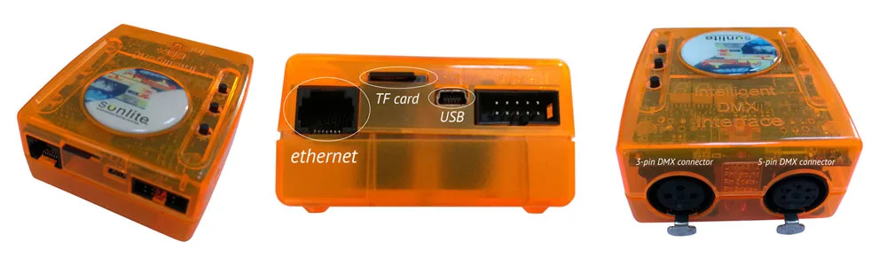 Sunlite 2 USB DMX 512 световой контроллер используется для DJ световой контроллер