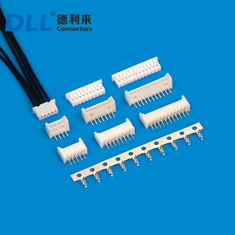 Molex equivalent 1.25MM Pitch 53047-1410 53047-1510 90 degree cable connector 1.25mm connector