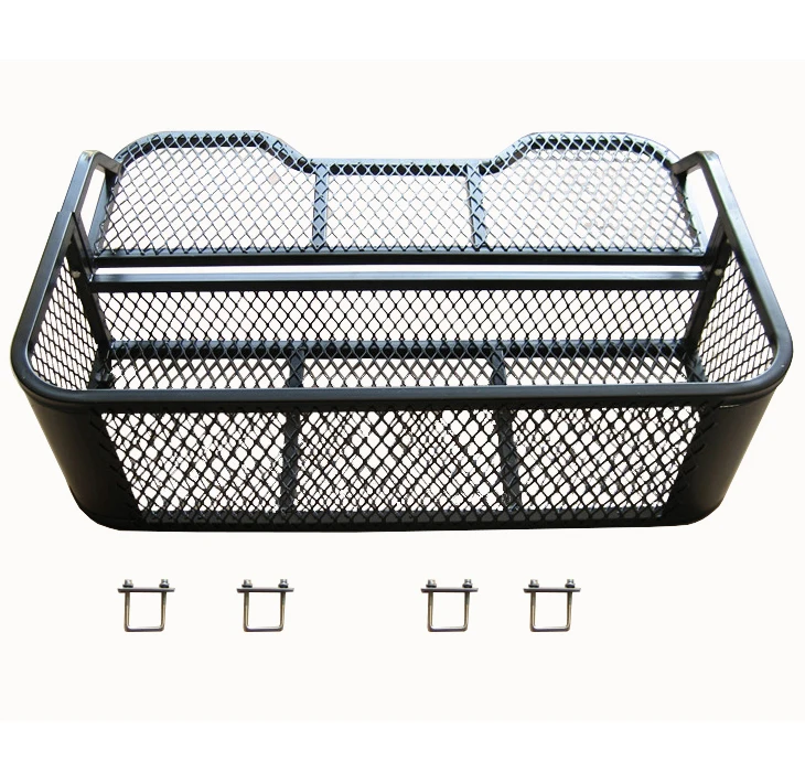 Heavy Duty Steel Utility Drop Rack Fits Most Tubular Atv Racks