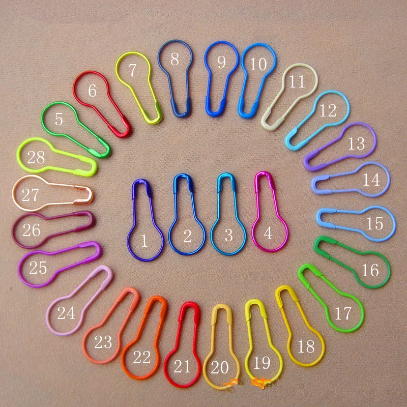 Stitch Marker Metal Gourd Safety Bulb Pin Guard Quilting Calabash Pin for Hand Sewing DIY Crafts Home