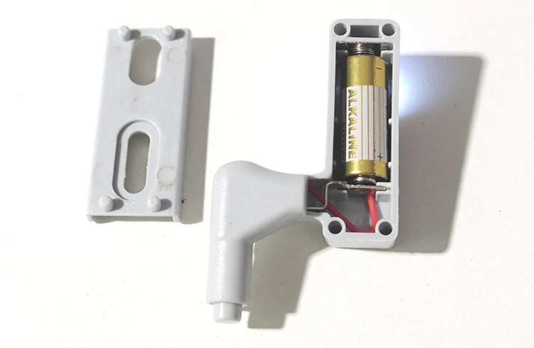 LED  auto opening inner 3D soft closing furniture cabinet concealed hinges door hinge lamp