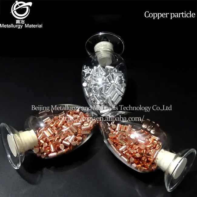 99.999% high purity 2-5cm metal block copper