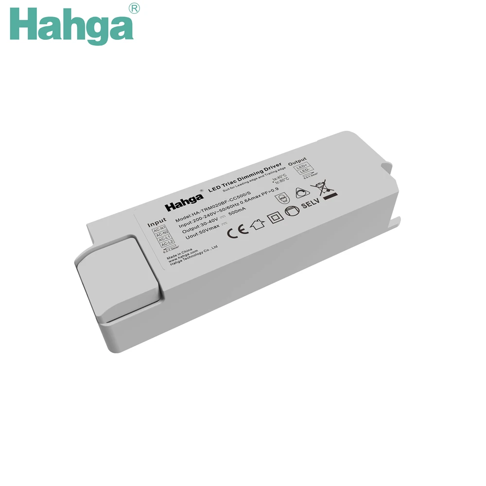 10W 12W 15W 20W 30W 40W 60W triac and phase cut dimming constant current dimmable led driver 400ma 24-42v