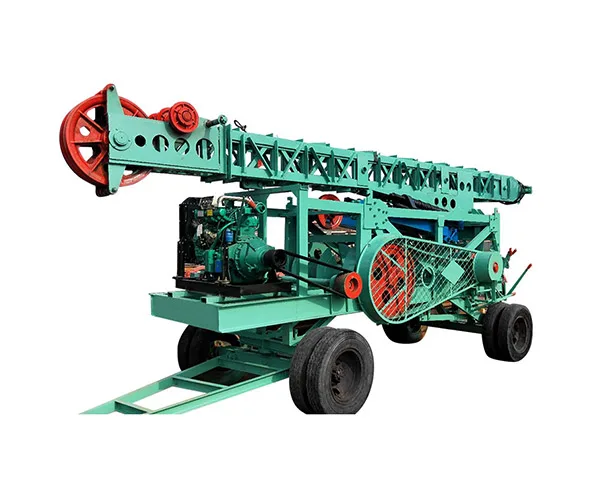 multifunctioncal HF-6A pile foundation drill depth upto 300m mine drilling rig machine drill pile diamond jacking pile machine