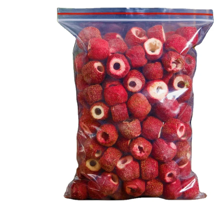 Red FD frozen dried hawthorn whole fruit Freeze dried hawthorn fruits without seeds