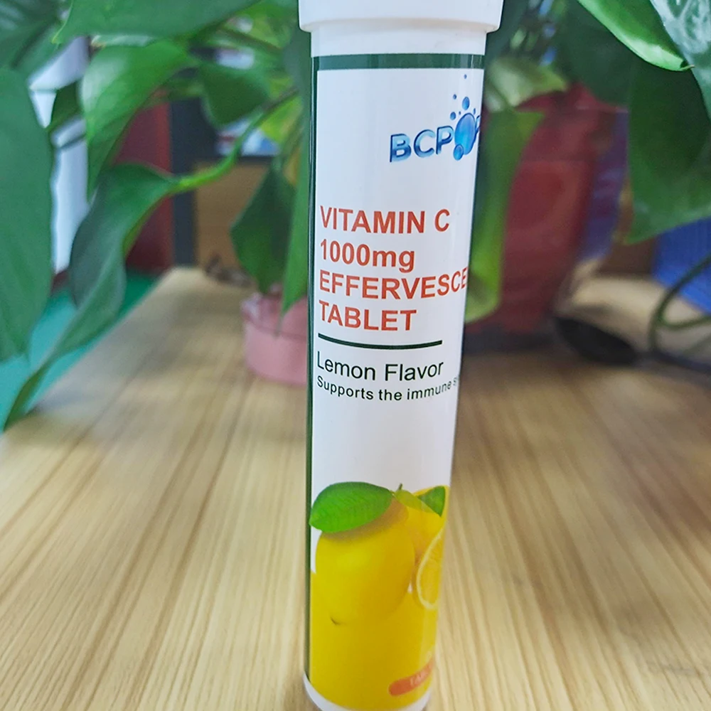 New product vitamin pill Gmp certificate effervescent vitamin C tablet 1000 mg plus zinc
