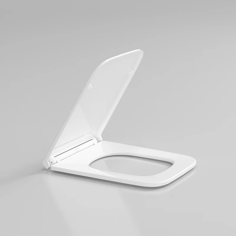 Y-6103 Flat Slim Appearance Urea large Square Shaped Toilet Seat