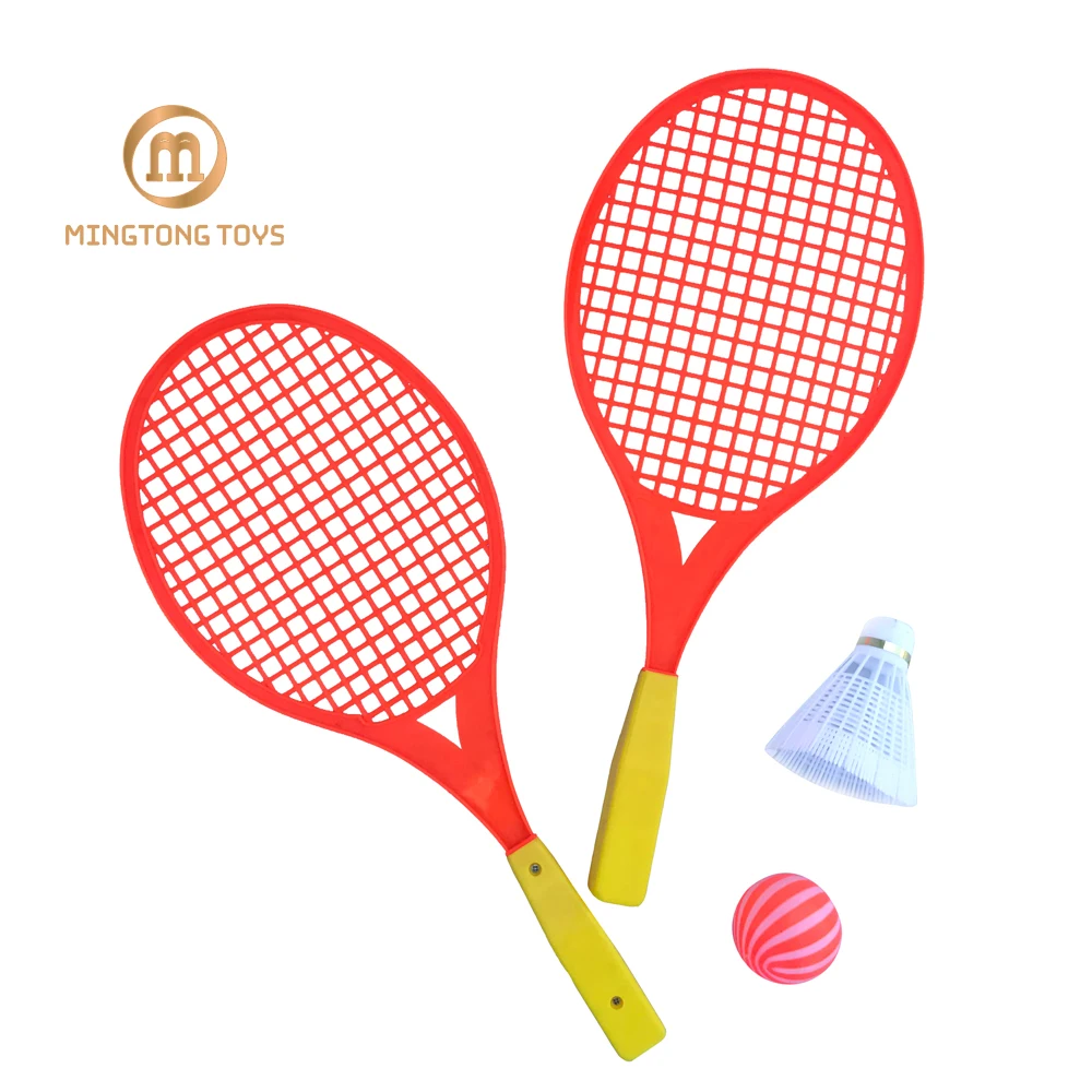 Children Outdoor Sport Toys Small Plastic Racquet Ball Beach Tennis Racket Set