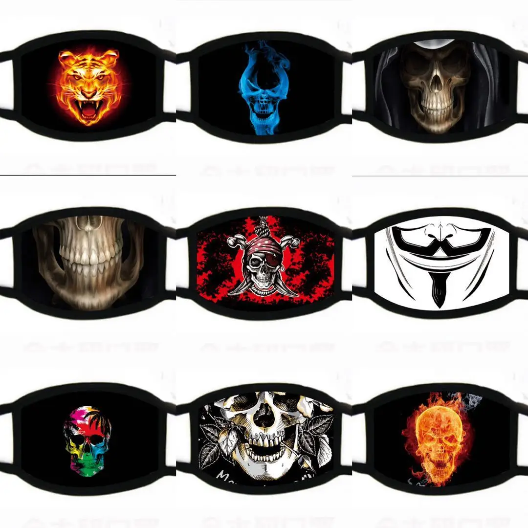 OEM Face Custom Logo Print High Quality Fashion Cotton Dust Mouth Kids Adult Men Designs Made Luxury Vendor White Custom Maskes