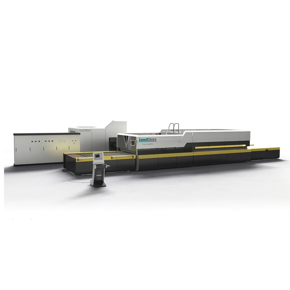 LandGlass horizontal flat 4-19mm machine manufacturing toughened glass convection oven
