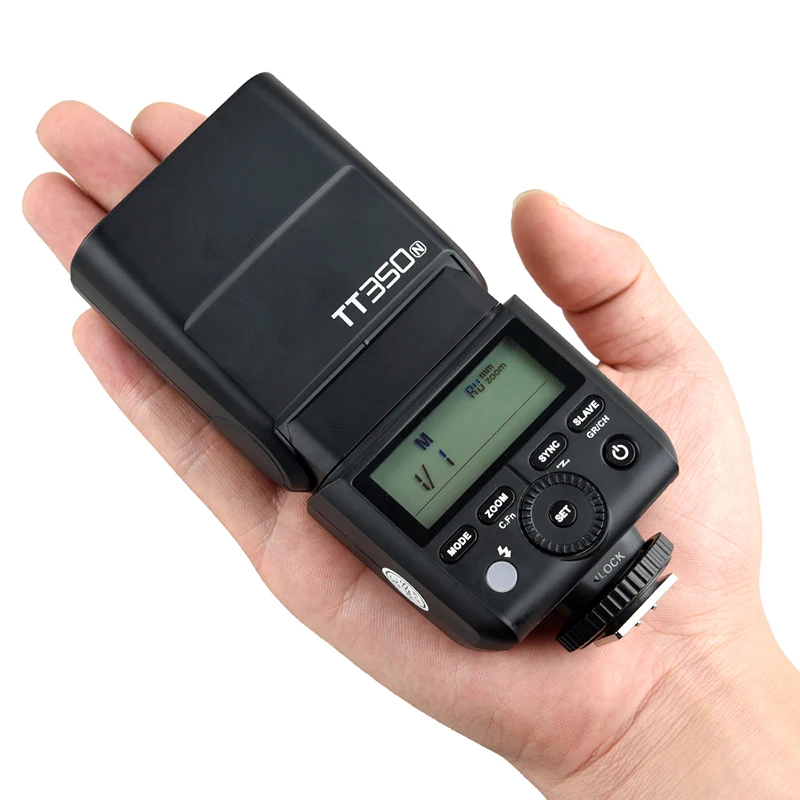  Вспышка для мини-камеры Godox TT350N беззеркальной камеры Speedlite вспышка Nikon