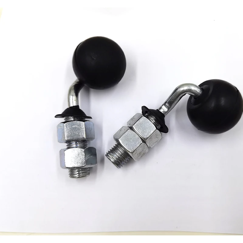 Universal  Conveyor Ball Wheels Omnifloat Rubber Caster Tempered Grinder Omniball Castor With 35mm Solid Rubber Balls