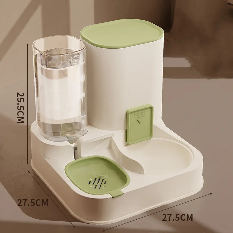 Stainless Steel Ceramic Automatic Water Feeder Pet Bowl Fully Automatic Pet Supplies for Dogs and Cats