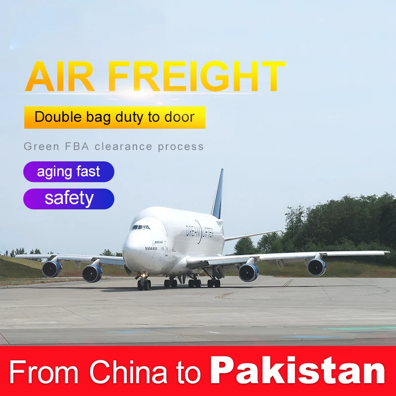 Cheap ddp door to door air freight forwarder from china to pakistan china shipping agent
