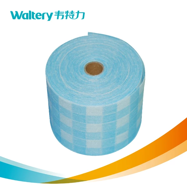 spunlace Nonwoven Industrial Heavy Duty 100% Pp Meltblown Cleaning Wipes Blue Roll Industrial Dry Cleaning Wipes