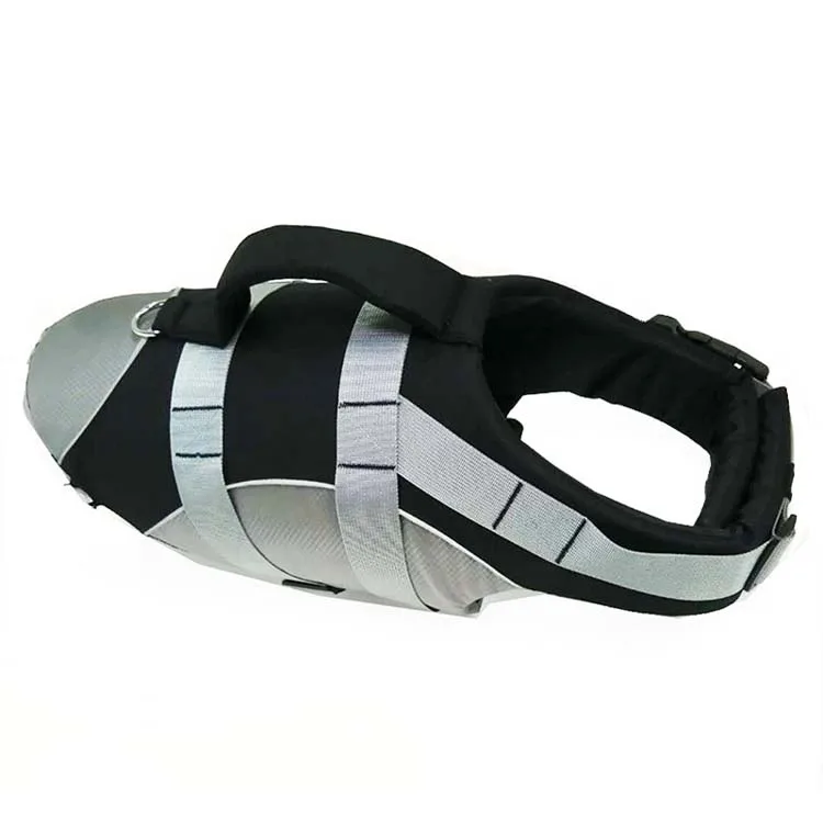Heavy Duty Oxford Dog Life Vest Jacket Reflective Strips Swimming Floating Safety Pet Dog Life Jacket with Handle