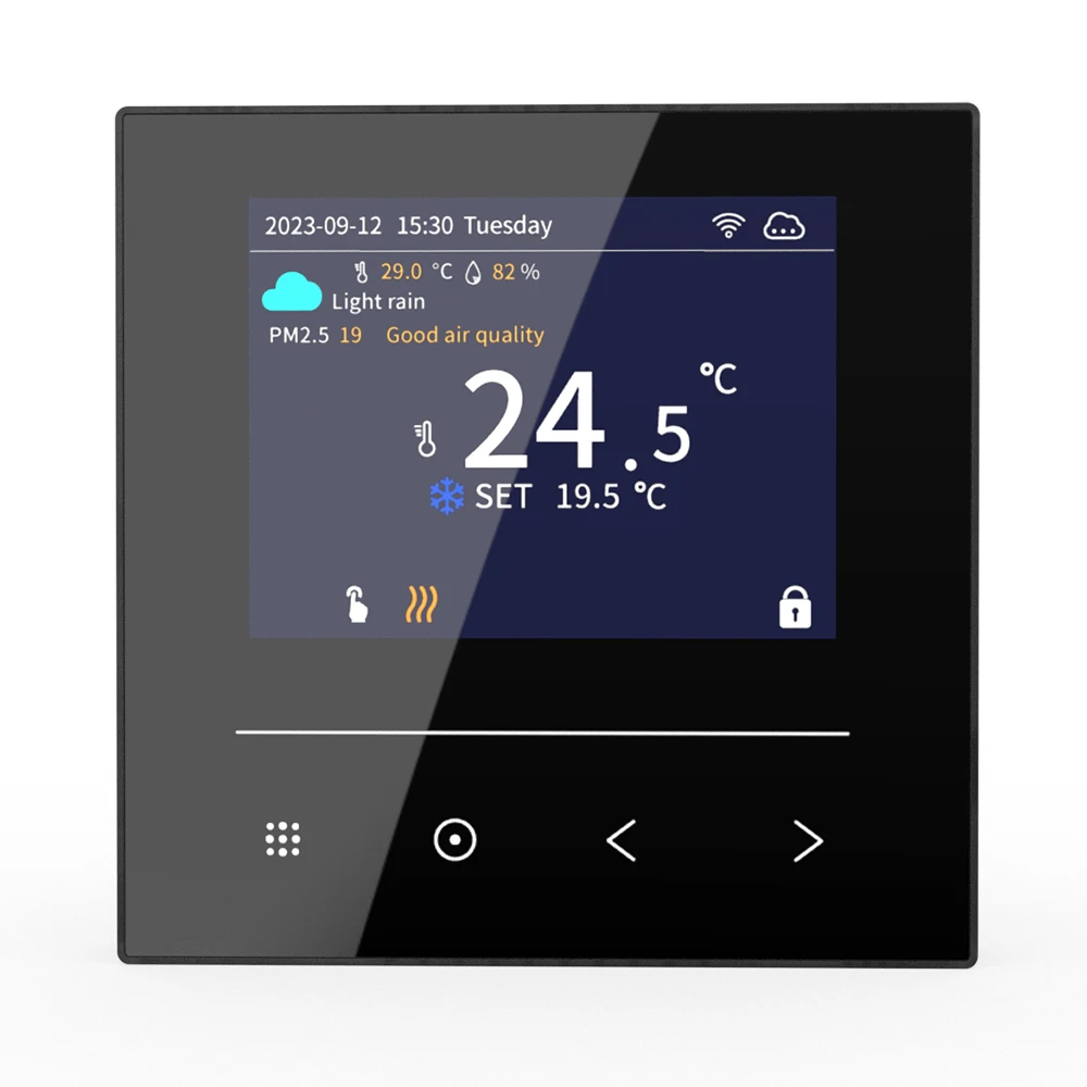 Oem Smart Tuya Zigbee Wifi Room Thermostat for Floor Heating Room Thermostat Wifi 110v 240v