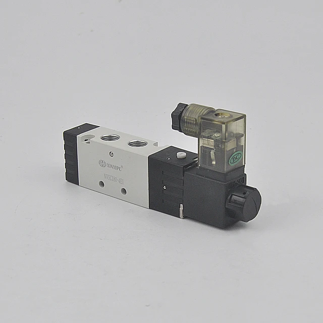 TS16949 factory high quality industrial 12 volt 24 volt 220V ac pneumatic solenoid valve