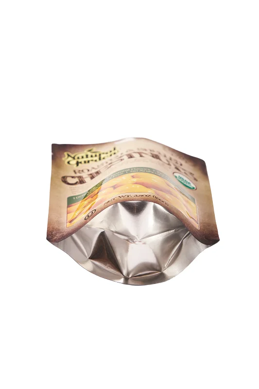 Customized high temperature retort cooking pouch support microwave for chesnuts stand up retort pouch