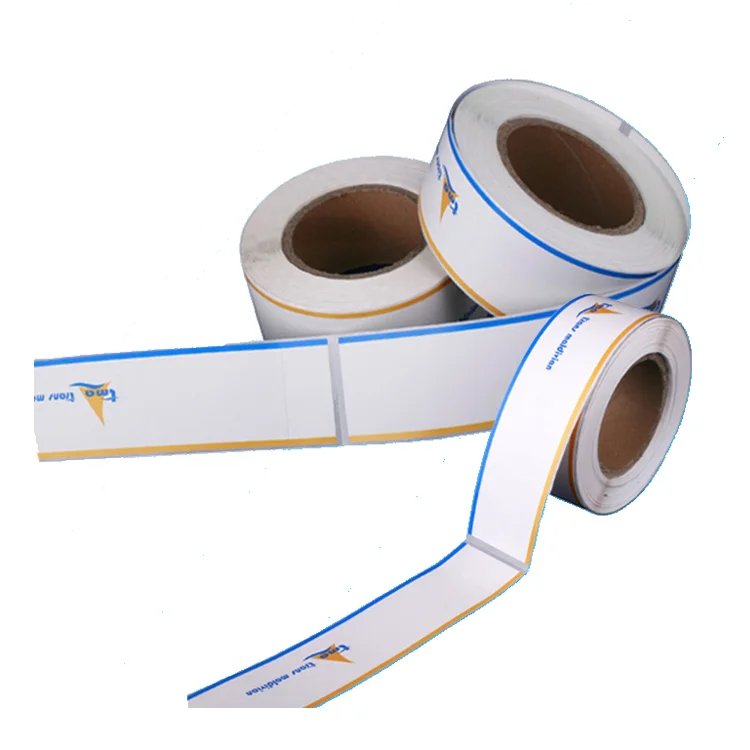 Factory custom for Airports Thermal Paper private label Airline Luggage tag