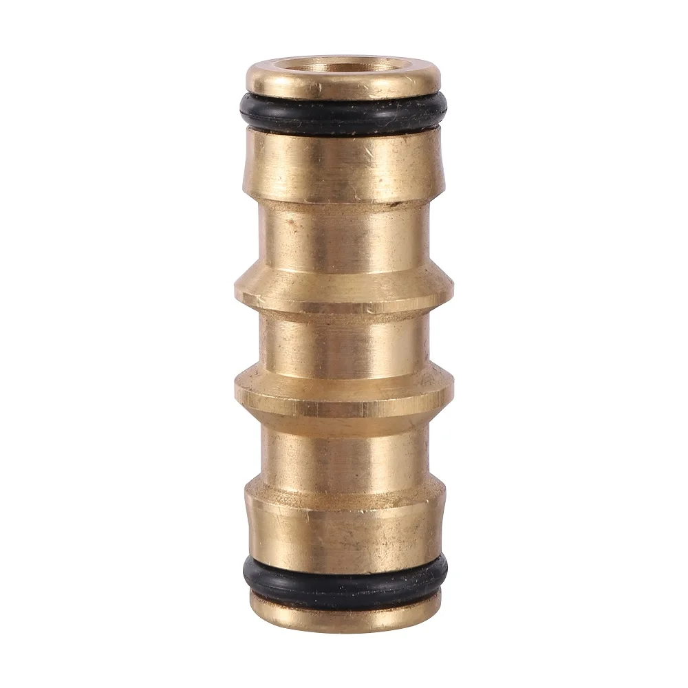 Brass Hose Straight Barb Fittings Quick Connect Car Wash Water Pipe Fittings Garden Water Hose Connector Brass Coupling