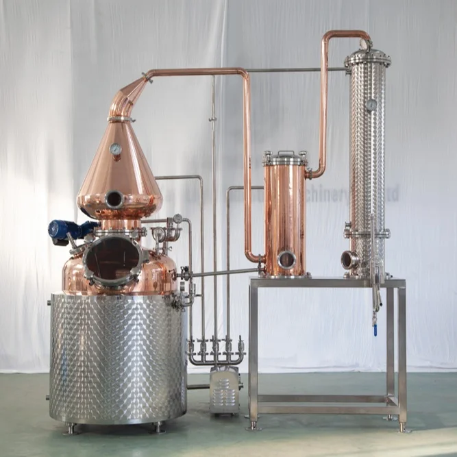 350L copper gin spirit still for distillery