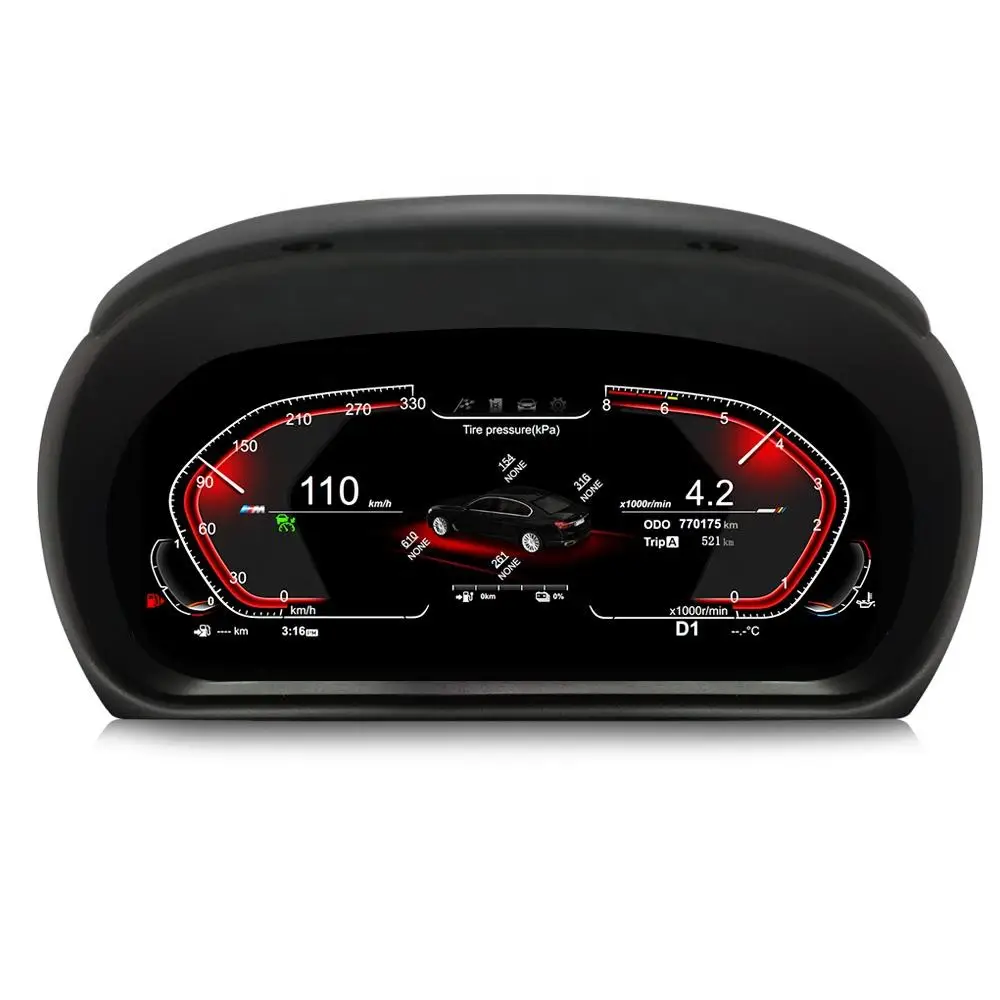Upgrade LCD Instrument Dashboard for BMW E60 E90 F10 F15 Car Digital Instrument Cluster