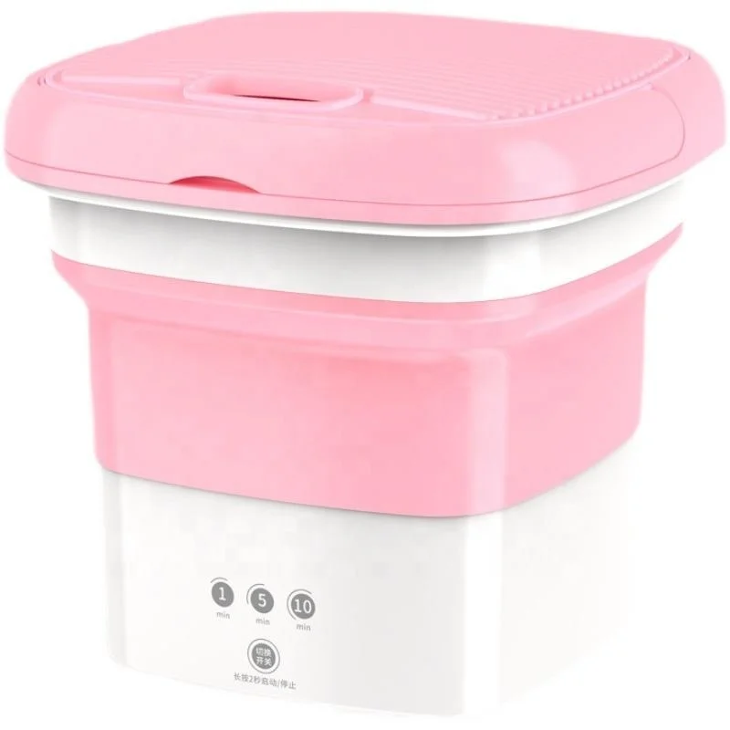 Новинка 2022, многофункциональная Складная Стиральная машина, портативная маленькая мини-стиральная машина для путешествий