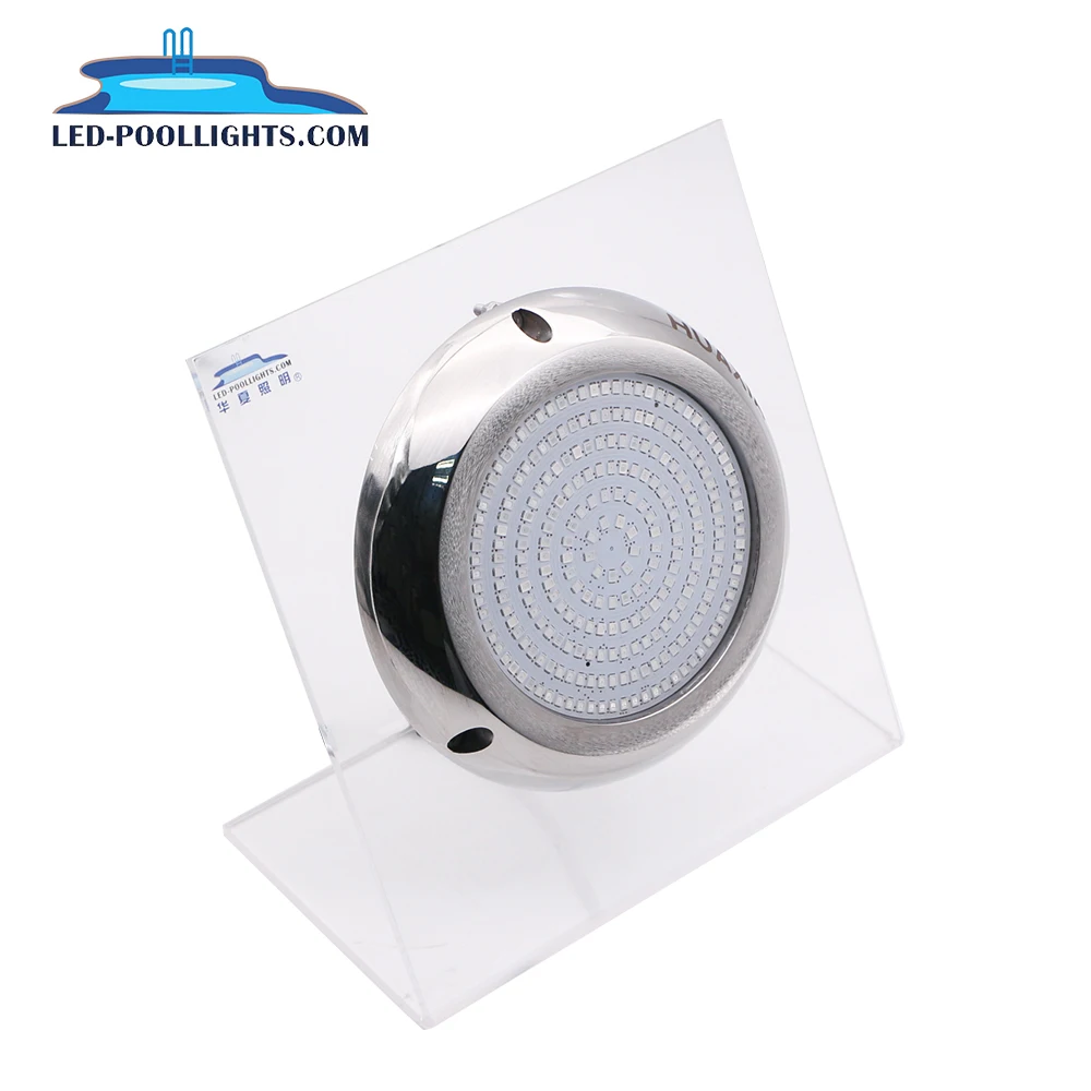 Factory Price IP68 RGB LED Pool Lights Stainless Steel Waterproof Underwater Boat Light Submersible Ocean LED Lighting Marine