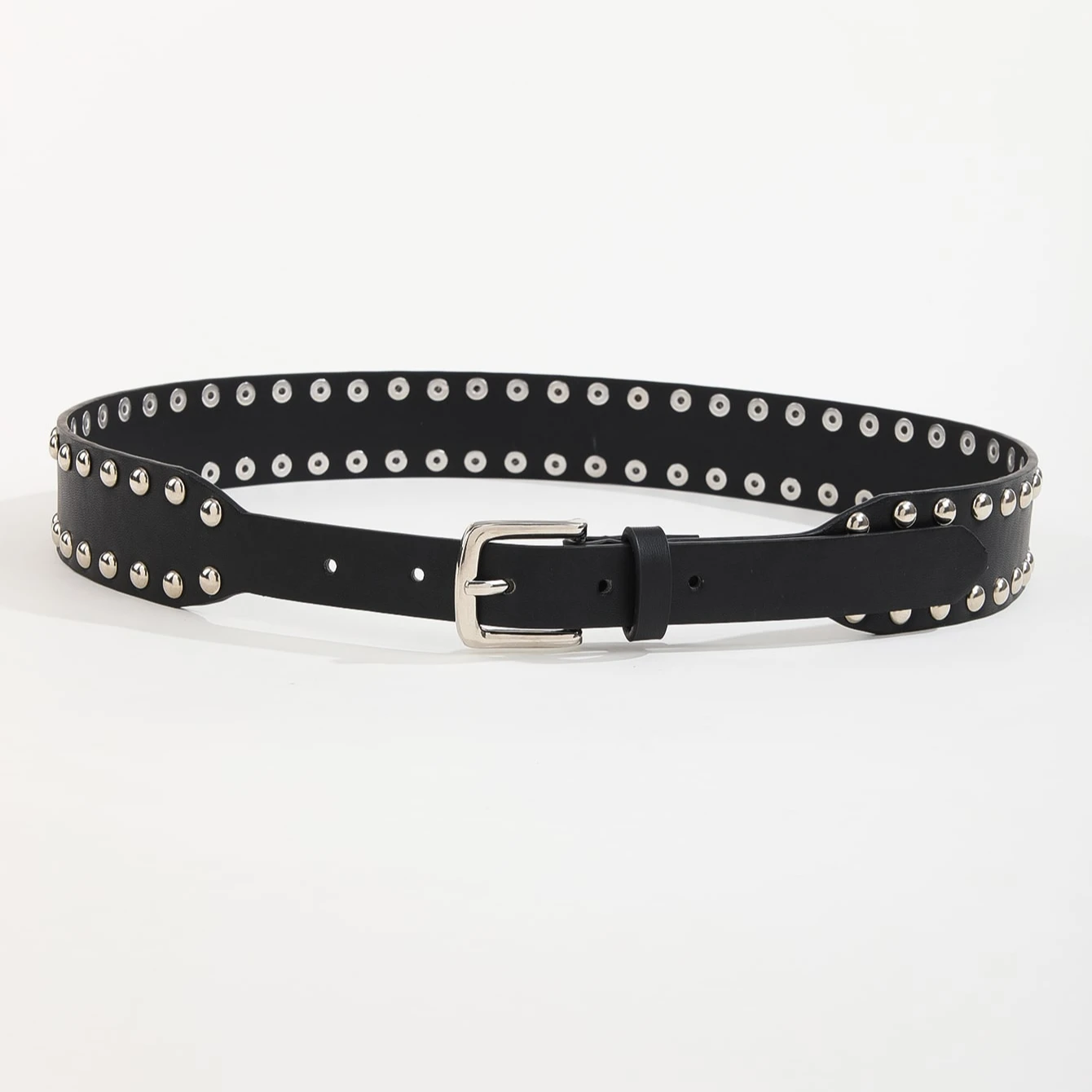 OEM & ODM новый индивидуальный, оптовая продажа, Модный женский тяжелый металлический ремень в западном стиле