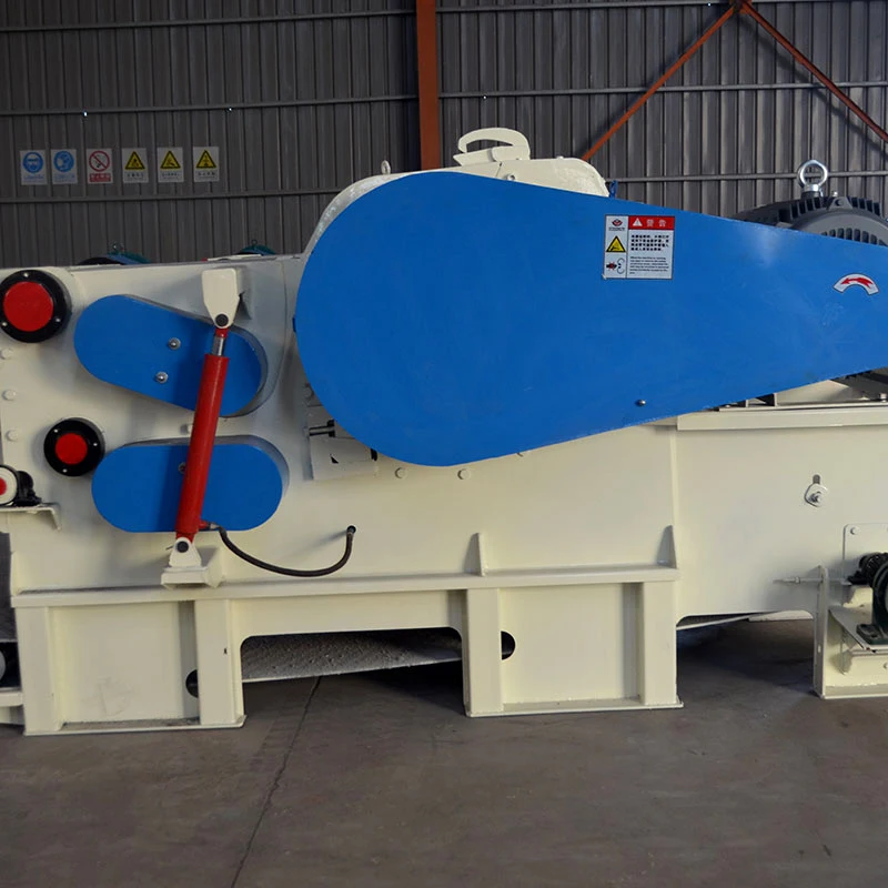 Commissioning and delivery YMPJ 2113 Persimmon wood agricultural pallet  wood chipper shredder