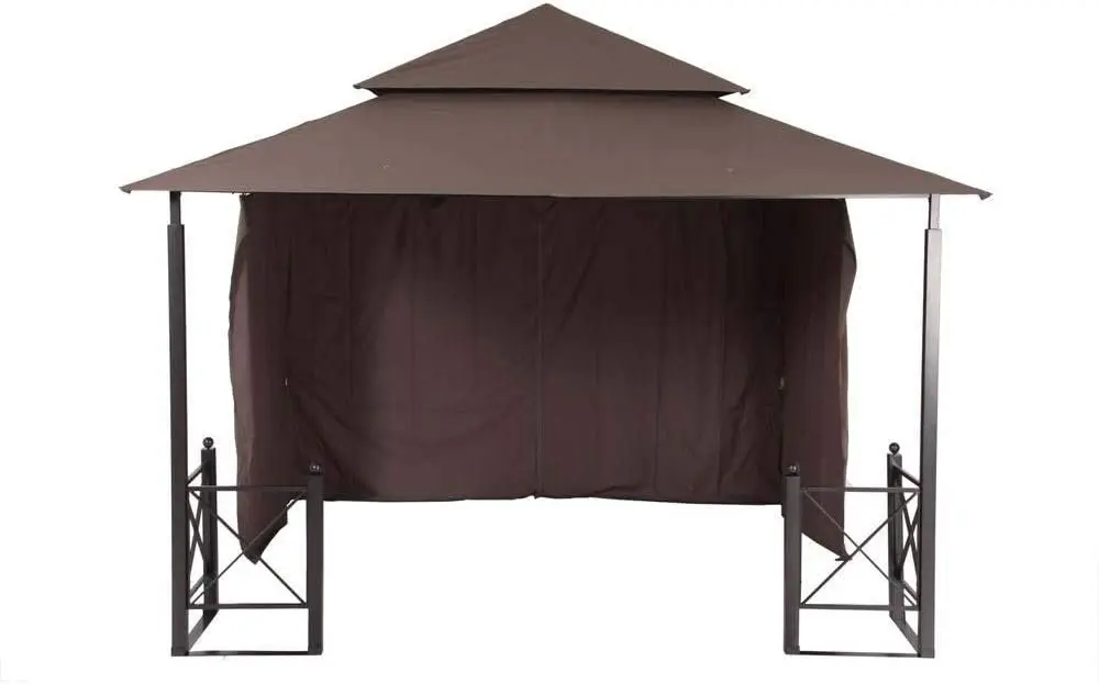 Wholesale Outdoor Garden Easy Setup Metal Harbor Gazebo with Mosquito Netting