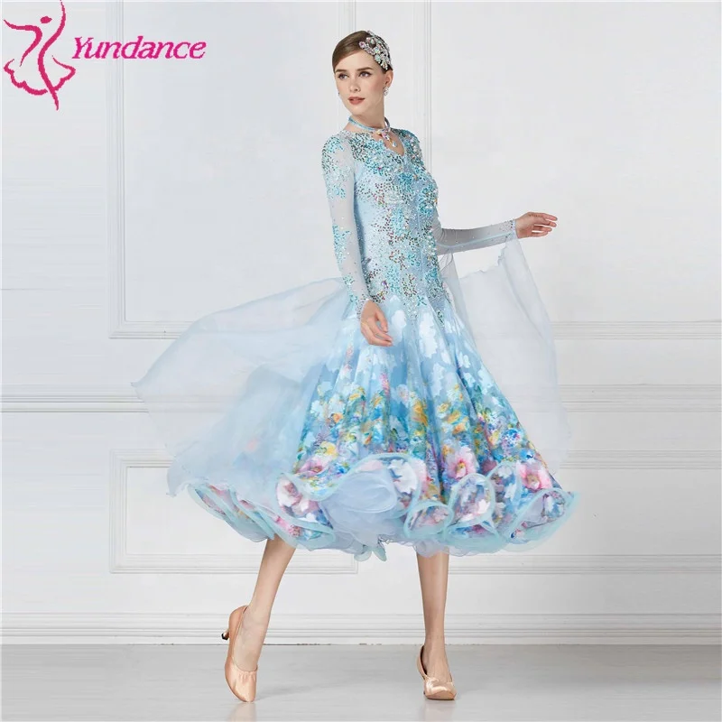 B-17213 Custom Girls Ballroom Dance Dress Dresses, Plus Size Ballroom Dance Dresses For Adult Kids