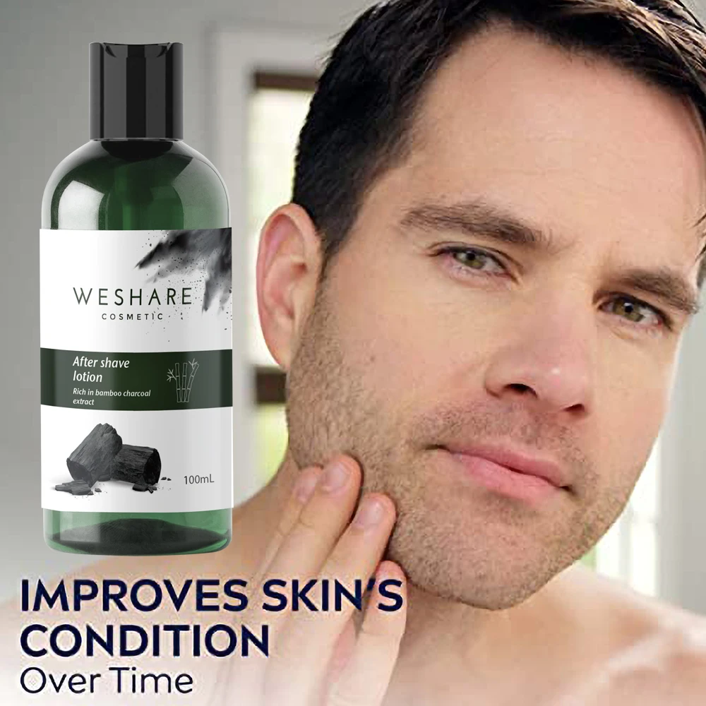 OEM/ODM Daily Moisturizer After Shave Balm Soothes Cools Refreshes Skin After Shave Gel Mens After Shave Lotion