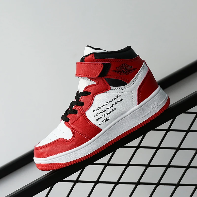 Высокие кроссовки для детей среднего и старшего возраста (28-40), детская спортивная обувь, новинка 2021