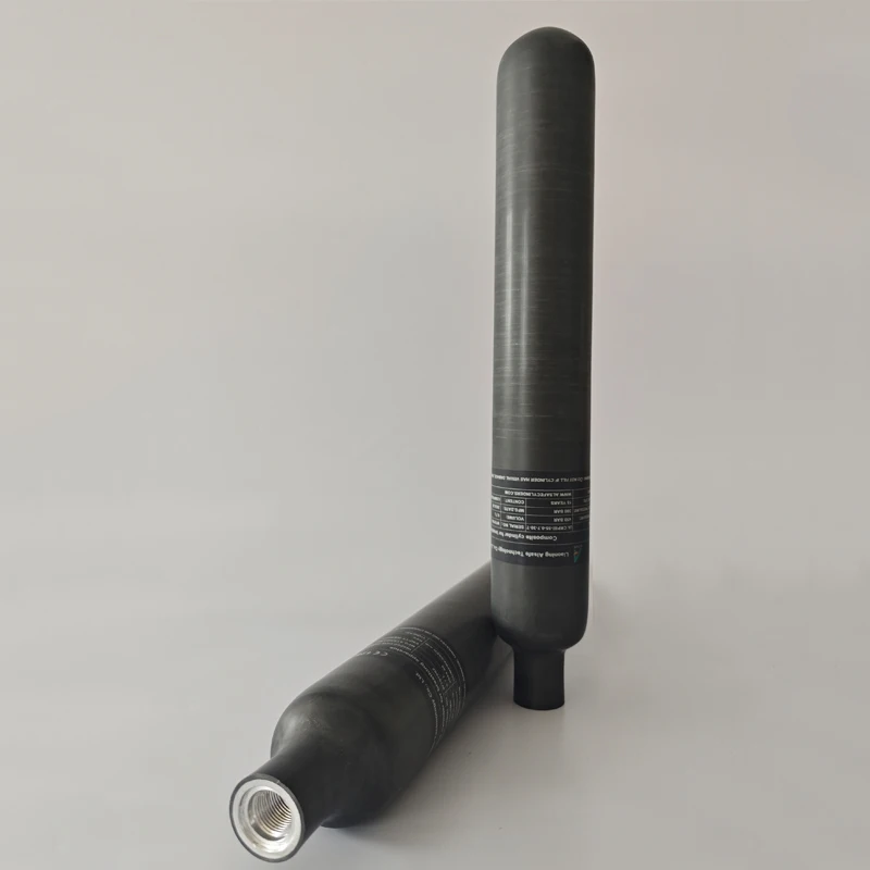 Ultralight Carbon Fiber Cylinder Factory Sale Carbon Fiber Tank 4500psi Pcp Oem Ce Certified Iso 700cc Carbon Fiber Bottle