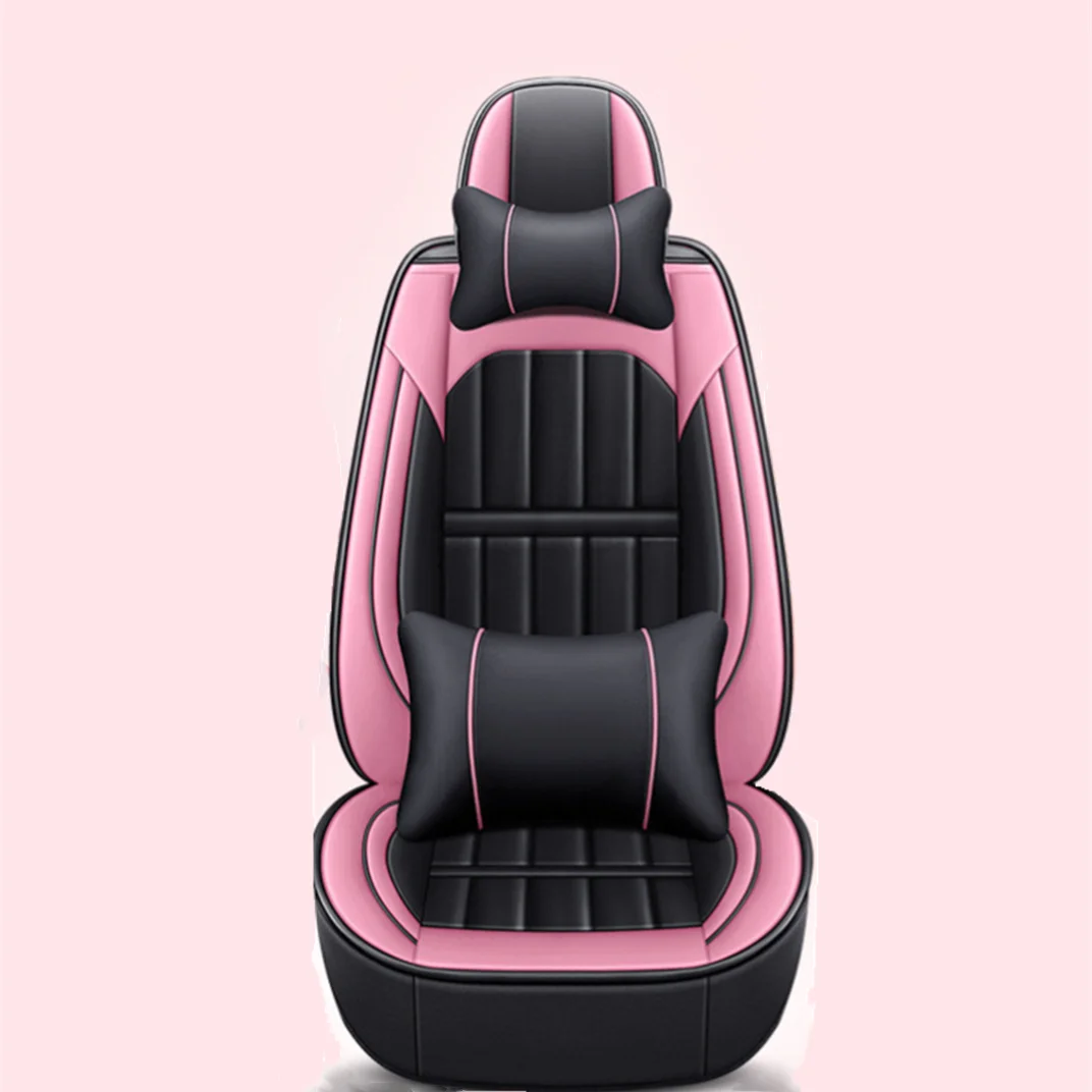 luxury PVC leather full set universal car seat cover