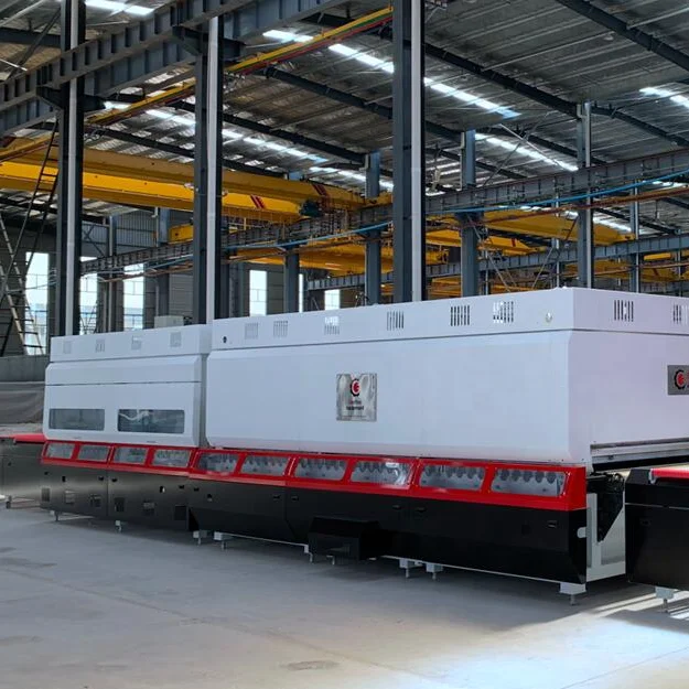 Glass Tempering Furnace Machine Middle Size Flat Glass Factory Tempering Glass Machine