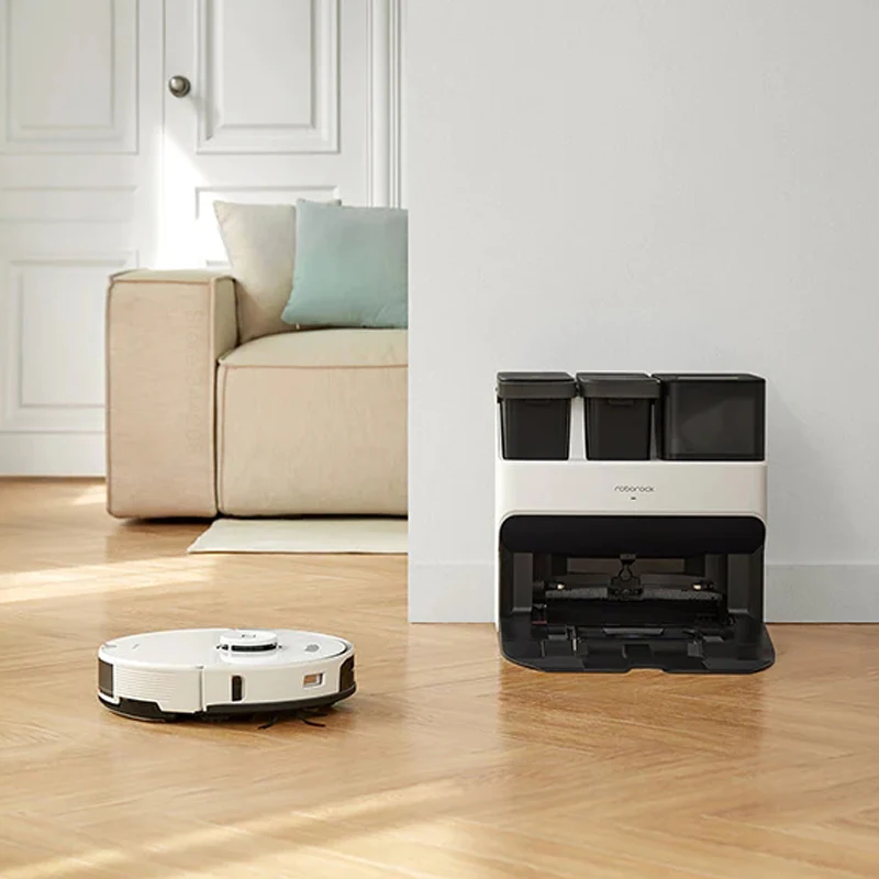 Roborock S7 Pro Ultra Robot Vacuum Cleaner with Auto Empty Wash Fill Dock 5100Pa Suction Power LDS Navigation Sonic Mopping