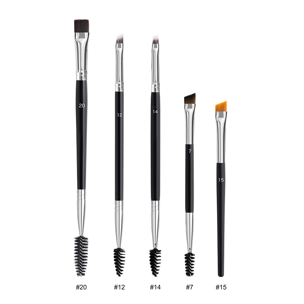 BUEART An angled eyebrow  brush | angled eyebrow  brush  eye brush sets