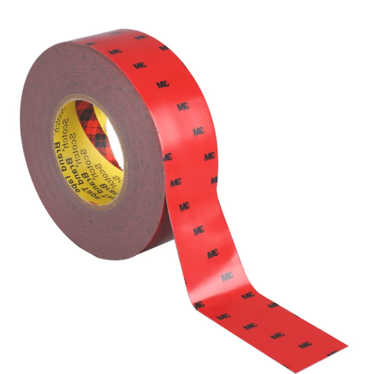 Heat Resistant VHB gray automobile double sided foam tape 0.8mm Acrylic foam tape for Car decoration