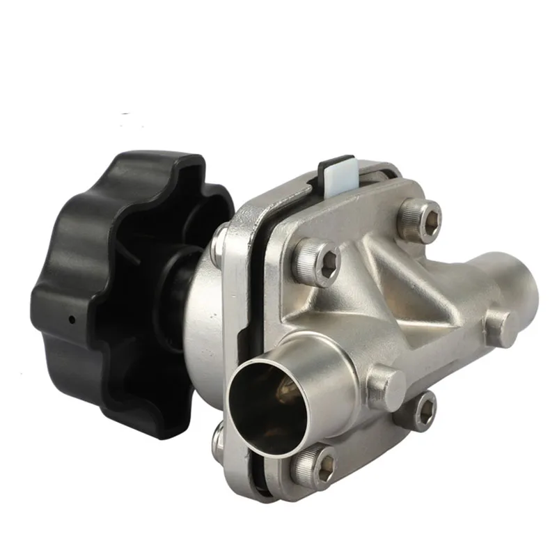 Manual industrial valves stainless steel industrial welded diaphragm valves can be customized low pressure diaphragm valves